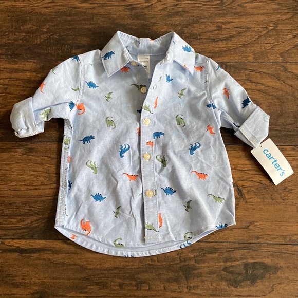Dino button up - Picture 1 of 5